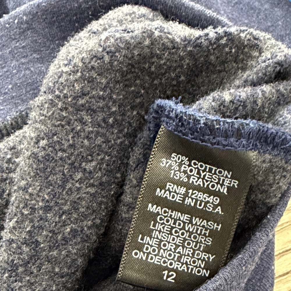 KID'S (sz12) AVIATOR NATION HAMPTONS ZIP HOODIE - NAVY - Picture 8 of 11